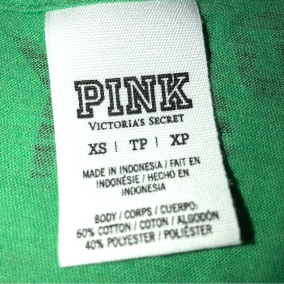 Victoria’s Secret Pink LUCKY sequins tank top XS - Picture 3 of 4